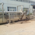 French fries production line washing and peeling machine